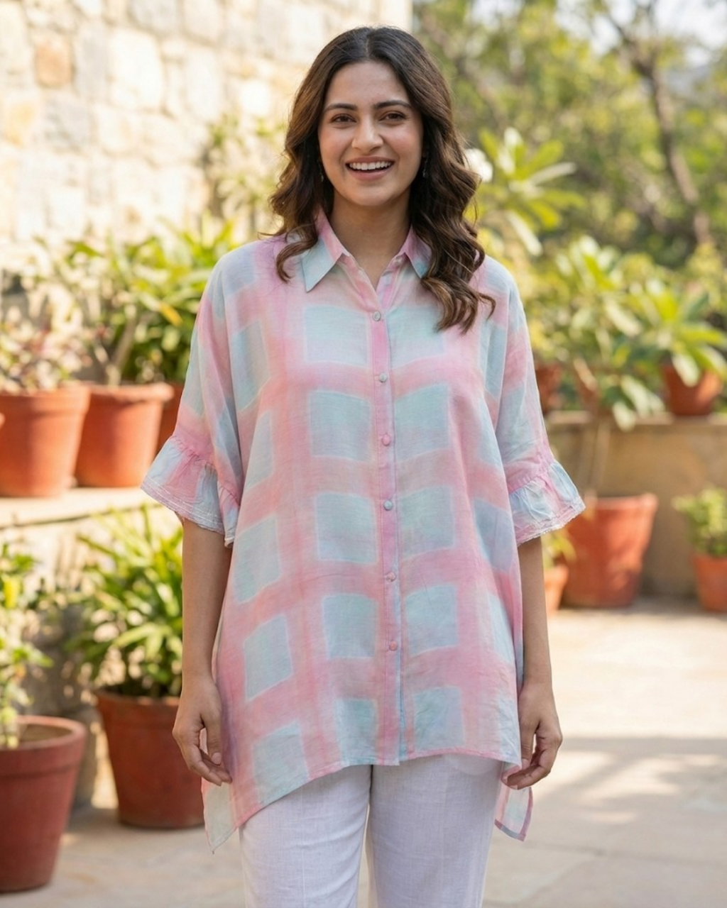 SYMMETRICAL TYE N DYE